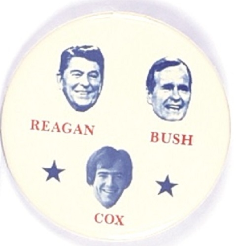 Reagan, Bush, Cox Unusual Coattail