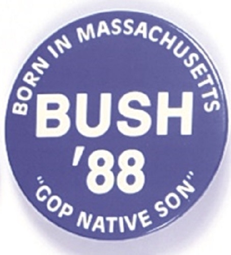 Bush Born in Massachusetts