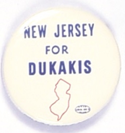New Jersey for Dukakis