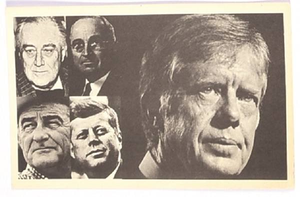 Carter Presidents Postcard