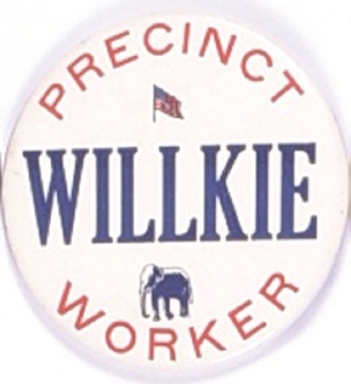 Willkie Precinct Worker