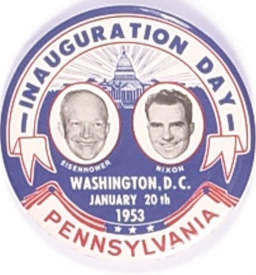 Eisenhower, Nixon Pennsylvania Inaugural Jugate
