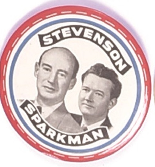 Stevenson, Sparkman 1952 Jugate