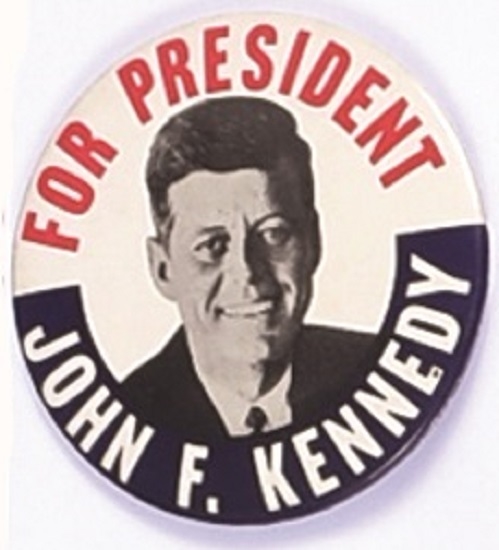 John F. Kennedy for President Large, Classic 1960s Design