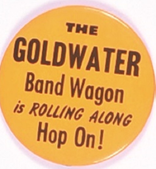 Goldwater Band Wagon Celluloid