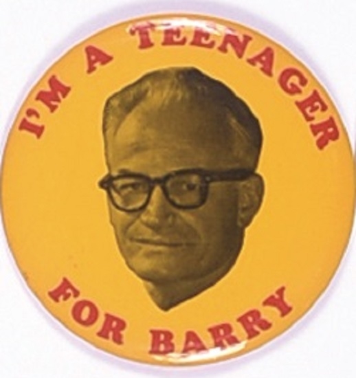 Teenager for Barry Goldwater