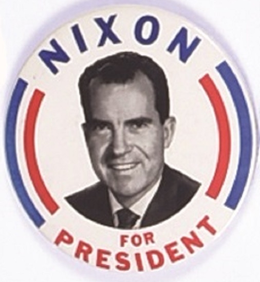 Nixon for President 1964 Celluloid