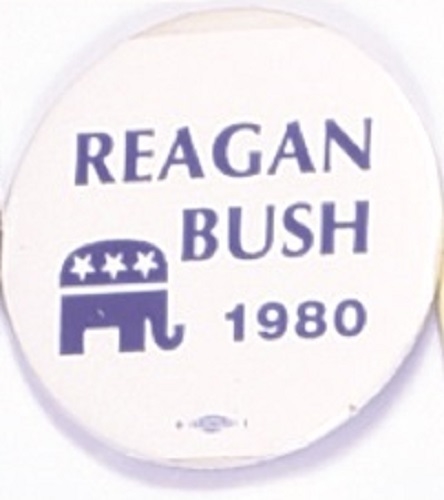 Reagan Bush 1980 Elephant