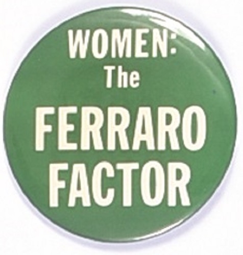 Women, the Ferraro Factor