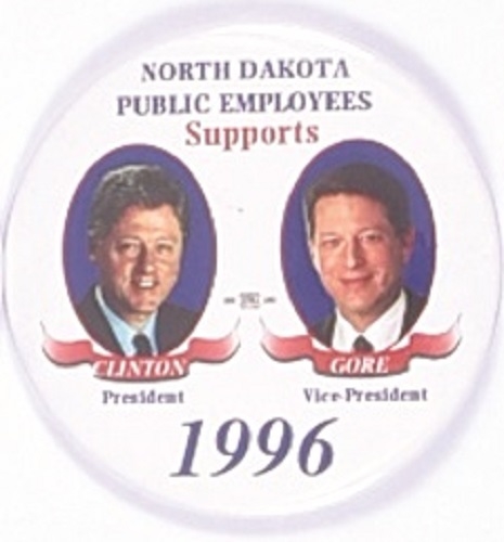 Clinton, Gore North Dakota Labor