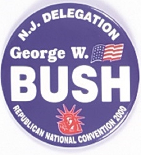 George W. Bush New Jersey Delegation