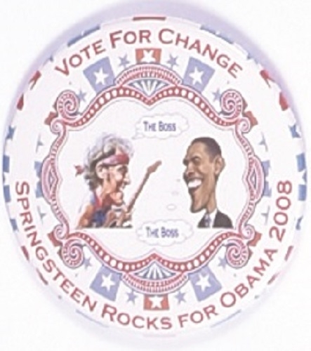 Obama, Springsteen Vote for Change