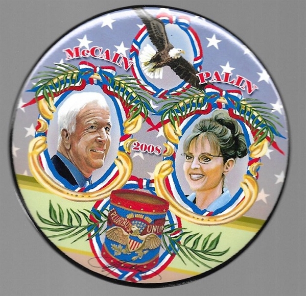 McCain, Palin Colorful Jugate