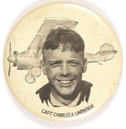 Capt. Charles Lindbergh Spirit of St. Louis Mirror