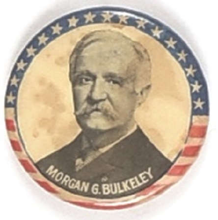 Morgan G. Bulkeley US Senator Pin (Baseball Hall of Fame)