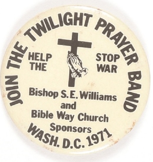 Anti Vietnam War Twilight Prayer Band
