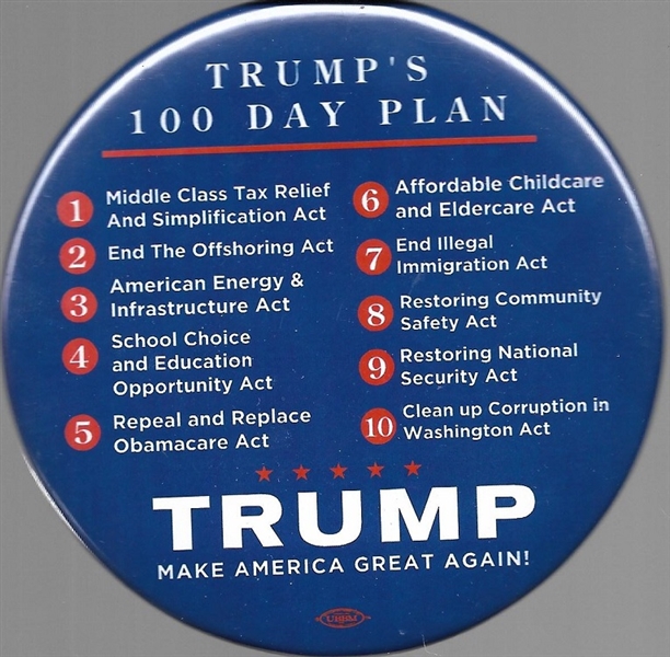 Trump 100 Day Plan