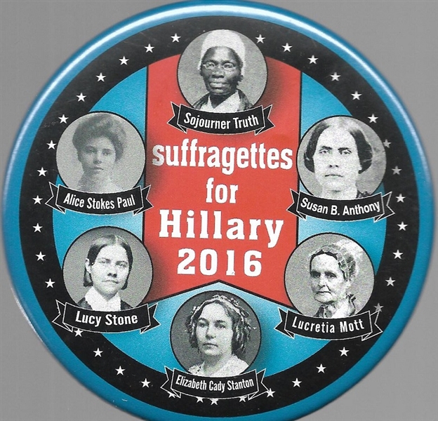 Hillary Clinton Suffragettes