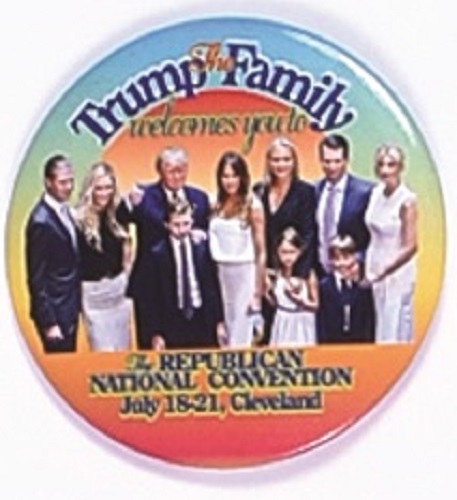 Trump Colorful Family Celluloid