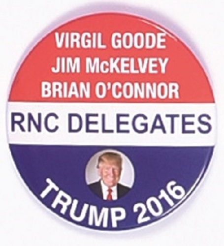 Trump RNC Virginia Delegates with Virgil Goode