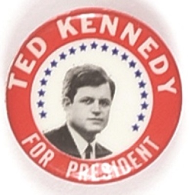 Ted Kennedy for President 1968 Celluloid