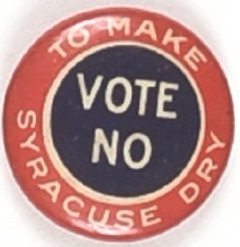 Vote No to Make Syracuse Dry