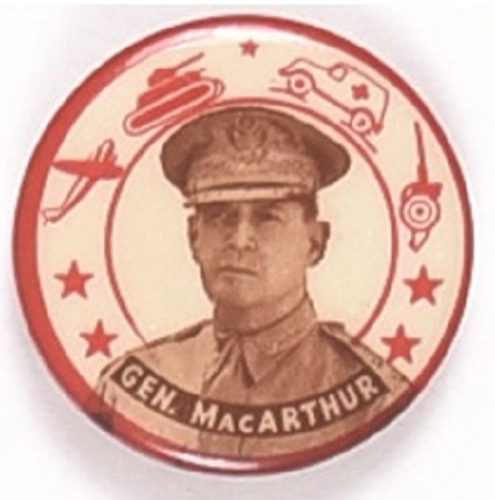 MacArthur WW II Weapons Celluloid