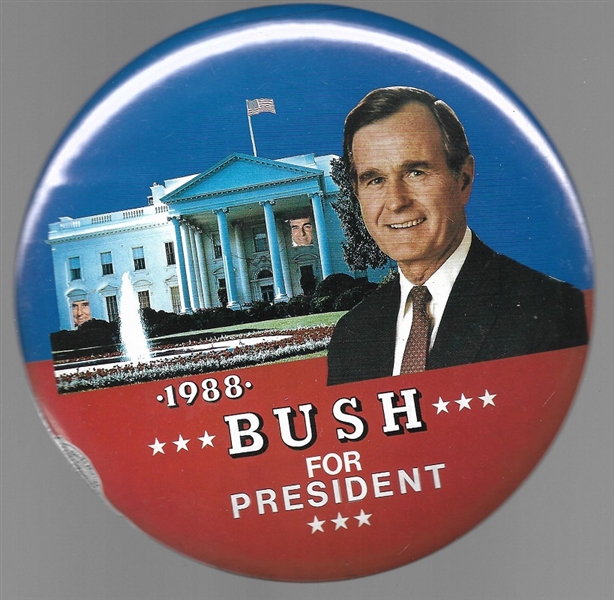 Bush for President 6 Inch Celluloid from 1988