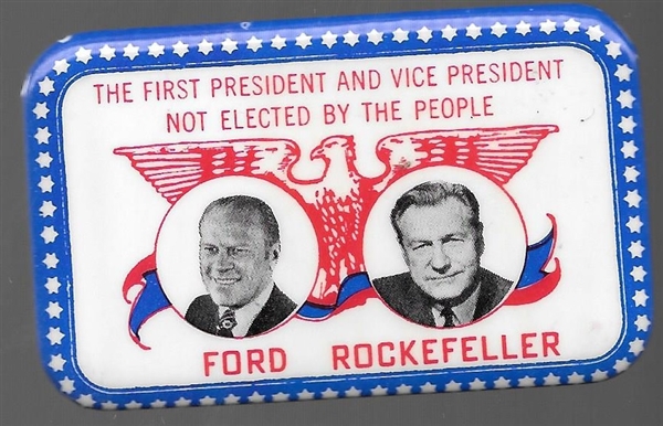 Ford and Rockefeller Fargo Rubber Stamp Jugate 
