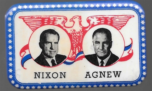 Nixon-Agnew Fargo Rubber Stamp Jugate 