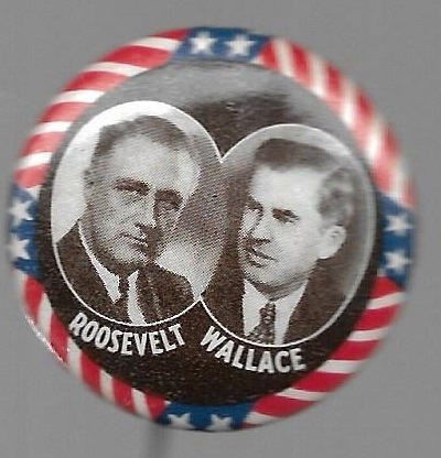 Roosevelt-Wallace 1940 Jugate 