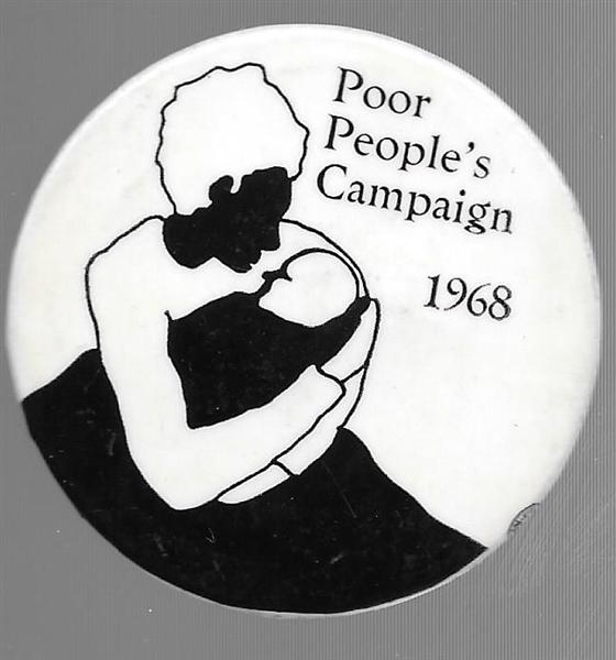 Poor People’s Campaign 1968 Pin 