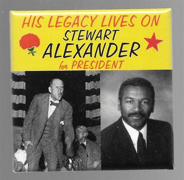 Stewart Alexander, Eugene Debs Legacy Pin 