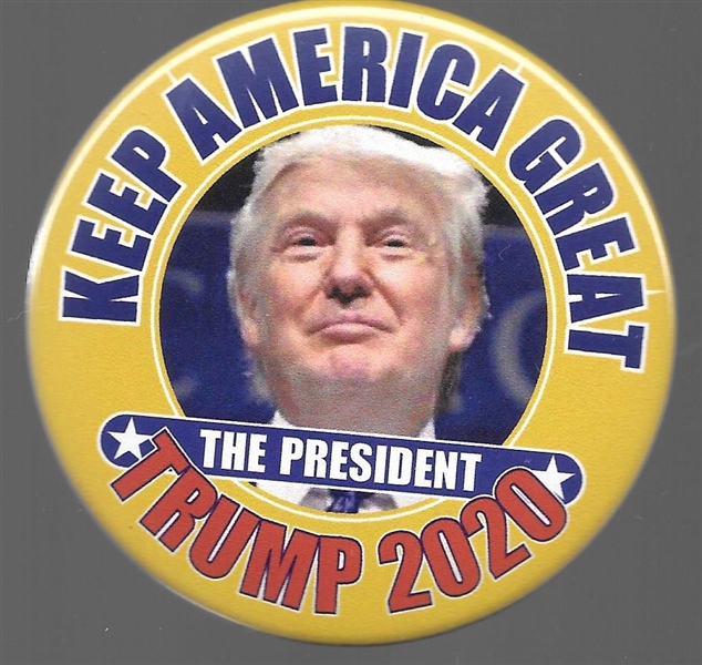 Keep America Great, Trump 2020 
