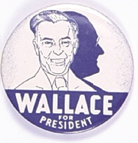 Wallace, Franklin Roosevelt Shadow Pin