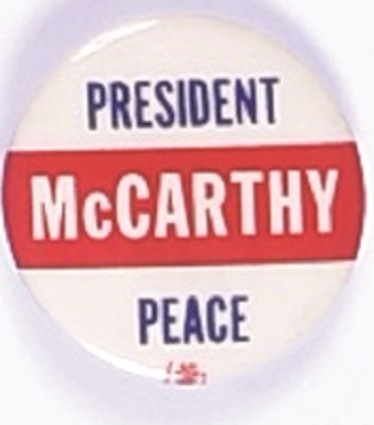 McCarthy for President Peace