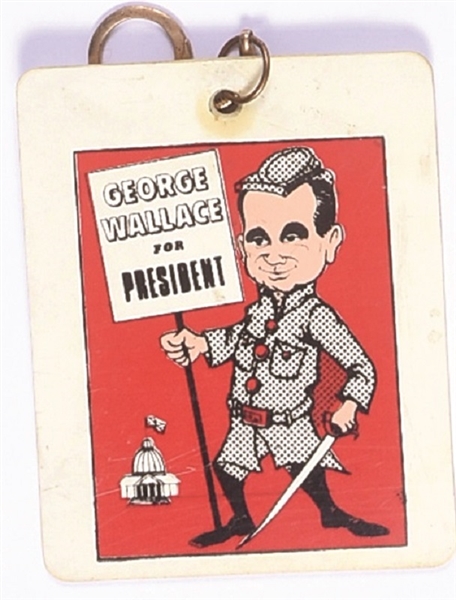 George Wallace Large Keychain