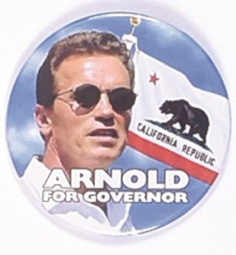 Arnold for Governor California Bear