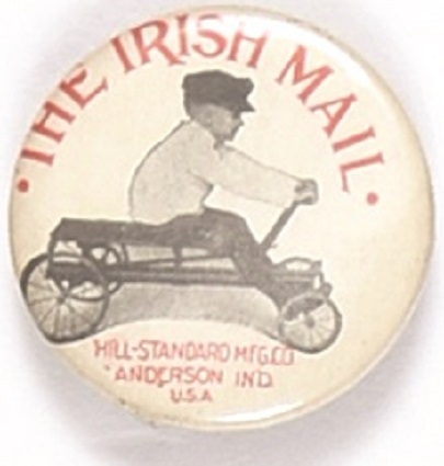 Irish Mail Indiana Wagon Pin