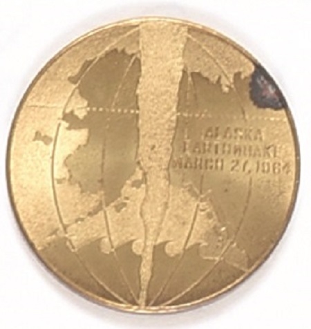 Alaska 1964 Earthquake Medal