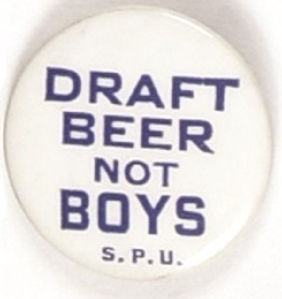 SPU Draft Beer Not Boys