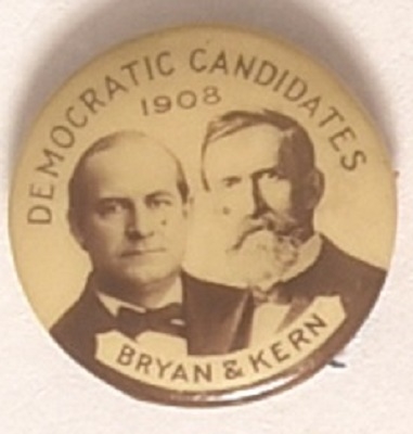 Bryan-Kern Rare Democratic Candidates Jugate
