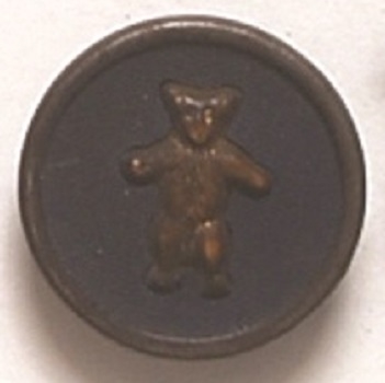 Roosevelt Teddy Bear Clothing Button