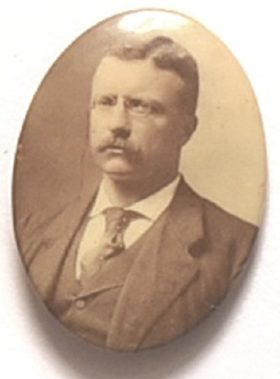 Theodore Roosevelt Oval Sepia
