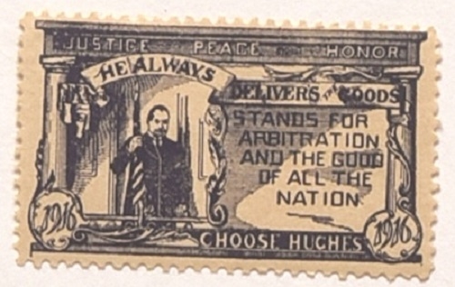 Hughes Scarce Justice Stamp