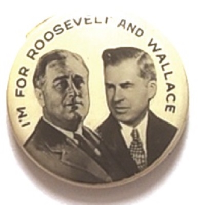 Roosevelt, Wallace St, Louis Button Jugate