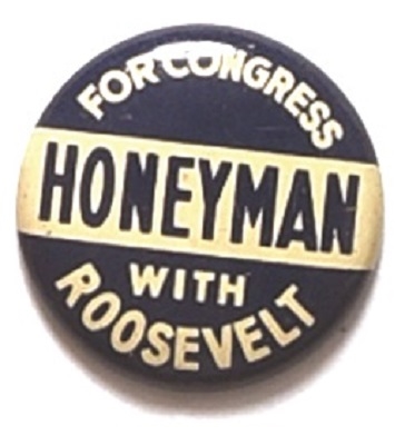 Franklin Roosevelt, Honeyman Oregon Coattail