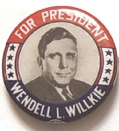 Willkie for President Scarce Celluloid