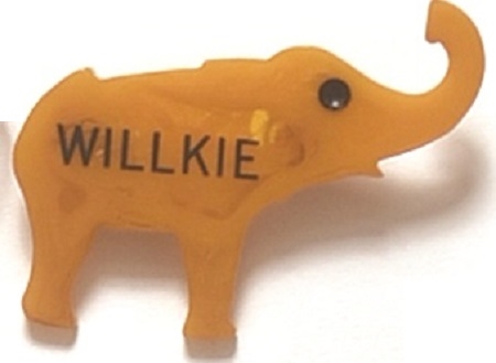 Willkie Bakelite Elephant