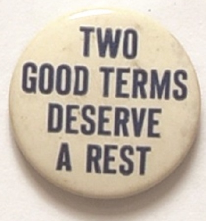 Willkie Two Good Terms Deserve a Rest
